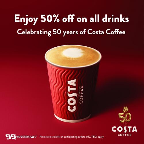 costa coffee 50