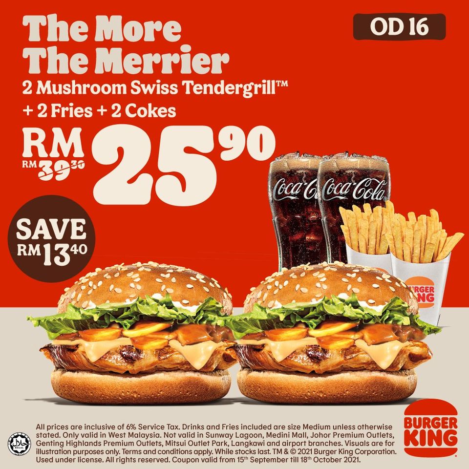 12 Oct 2021 Onward: Burger King Meal Deal - EverydayOnSales.com