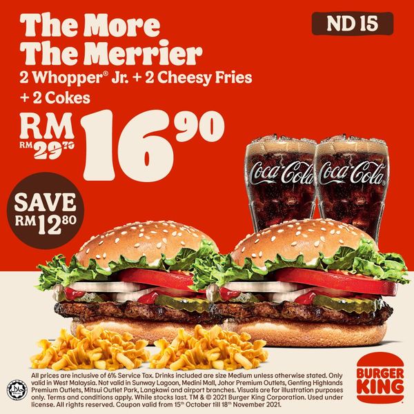 20 Oct 2021 Onward: Burger King Special Deal - EverydayOnSales.com