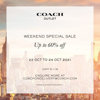 Coach-Weekend-Special-Sale-at-Design-Village-Penang-350x350 - Bags Fashion Accessories Fashion Lifestyle & Department Store Malaysia Sales Penang 