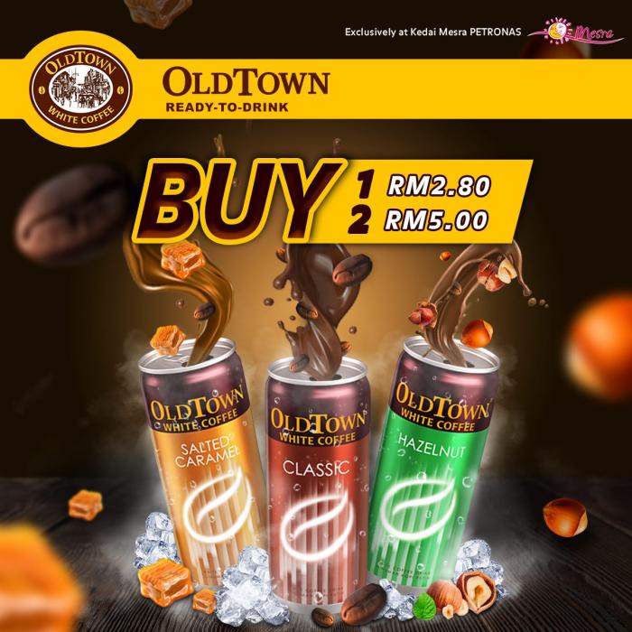 Now Till 31 Oct 2021 Oldtown White Coffee Canned Drink Promotion As Kedai Mesra Petronas Everydayonsales Com