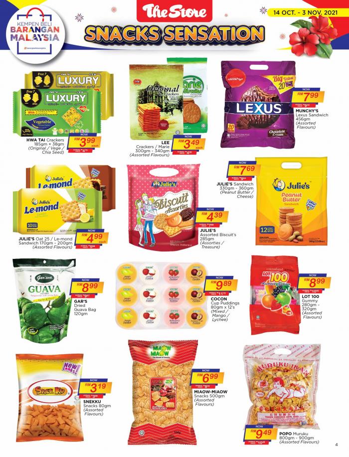 14 Oct-3 Nov 2021: The Store Buy Malaysia Products Promotion Catalogue ...