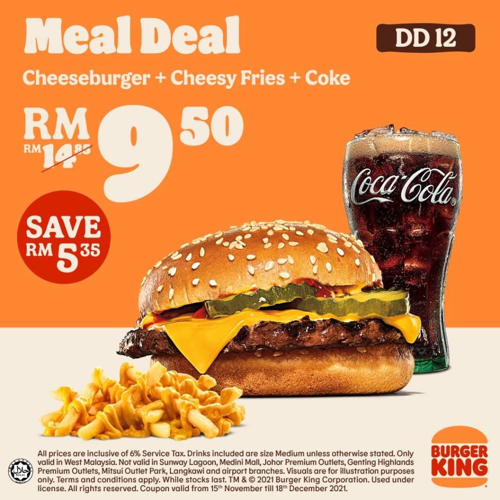 18 Nov 2021 Onward: Burger King Voucher Deal - EverydayOnSales.com