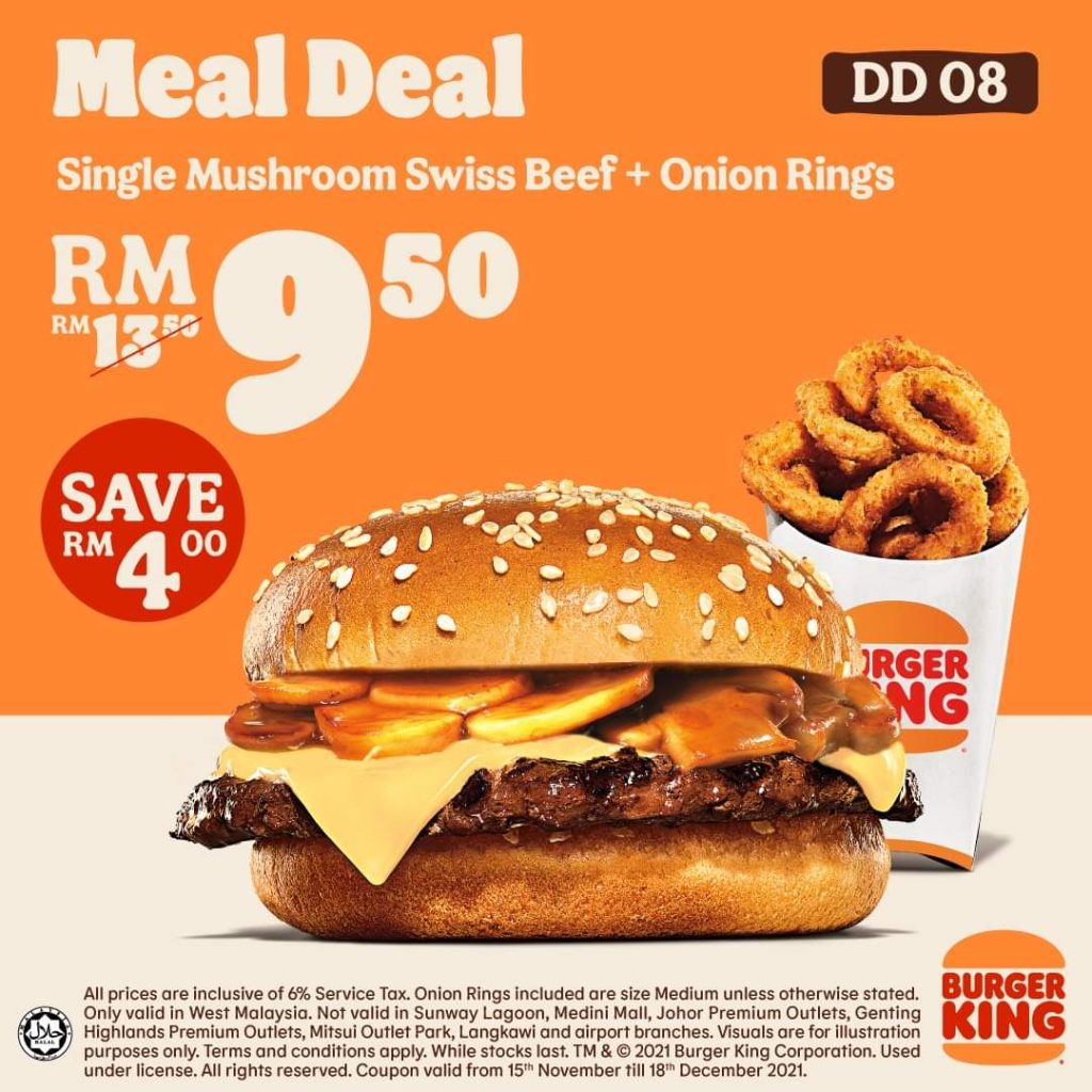 18 Nov 2021 Onward: Burger King Voucher Deal - EverydayOnSales.com