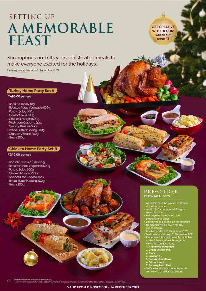 11 Nov26 Dec 2021 Cold Storage Christmas Promotion Catalogue