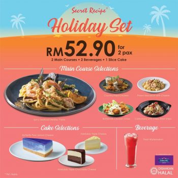 Secret-Recipe-Holiday-Set-Deals-350x350 - Beverages Food , Restaurant & Pub Promotions & Freebies Selangor 