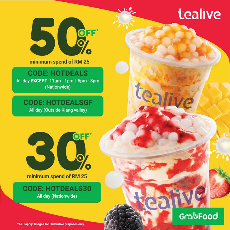 3 Nov 2021 Onward Tealive November Promotion EverydayOnSales