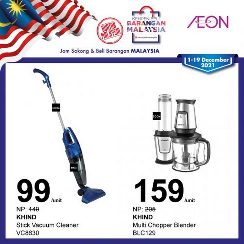 1-19 Dec 2021: AEON Buy Malaysia Products Promotion - EverydayOnSales.com