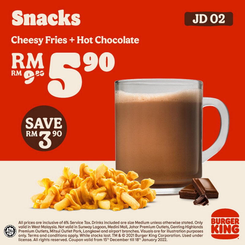 Now Till 18 Jan 2022 Burger King Special Deal EverydayOnSales Com   Burger King Special Deal 1 