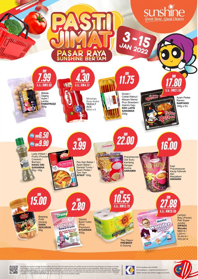 3-15 Jan 2022: Sunshine Bertam Pasti Jimat - EverydayOnSales.com