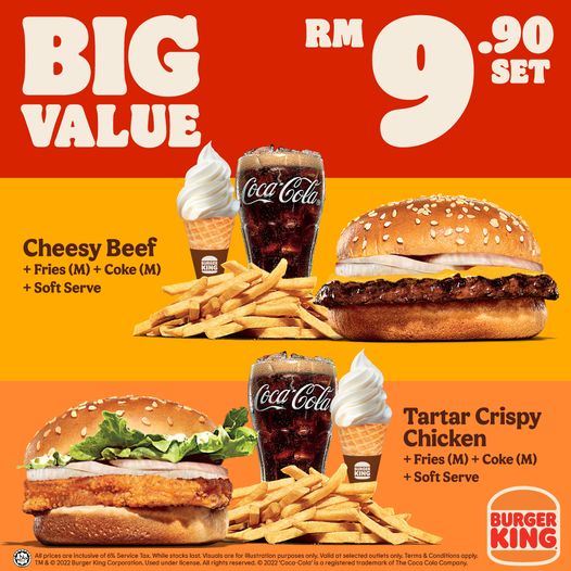 28 Feb 2022 Onward: Burger King Big Value Deal - EverydayOnSales.com