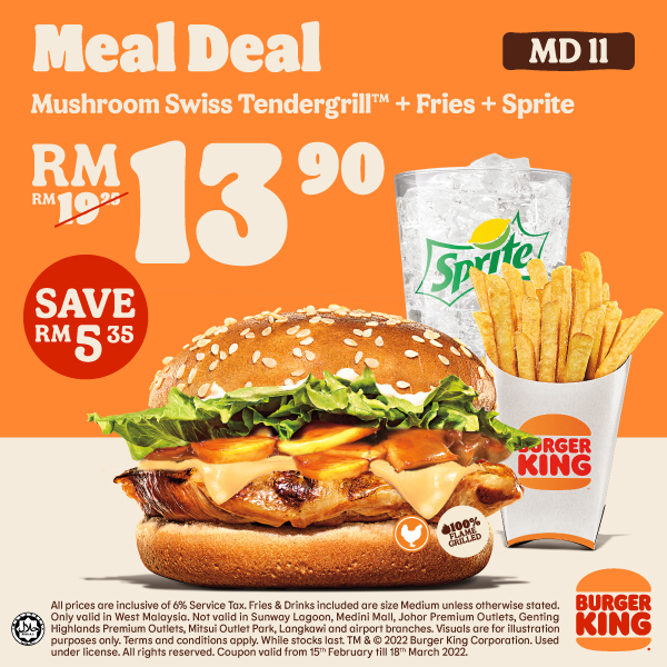 25 Feb 2022 Onward: Burger King Meal Deal - Everydayonsales.com