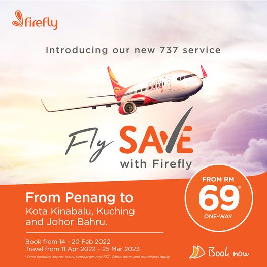 1420 Feb 2022 Firefly Airlines Special Deal