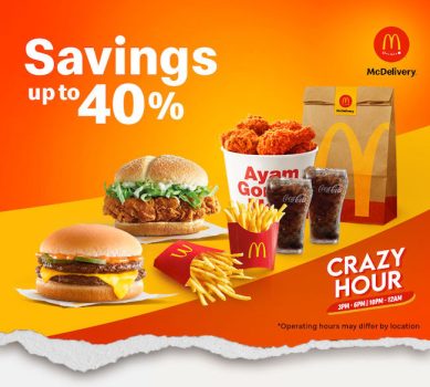 23 Feb 2022 Onward: McDonald’s Crazy Hour Promo - EverydayOnSales.com