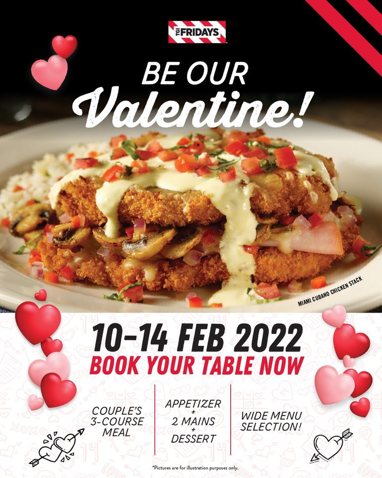 1014 Feb 2022 TGI Fridays Valentine's Deal