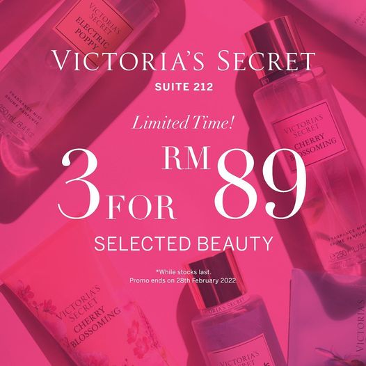 23-28 Feb 2022: Victoria's Secret Special Sale at Johor Premium