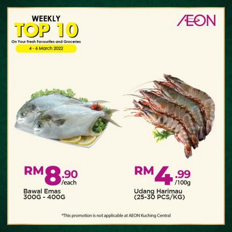 4-6 Mar 2022: AEON Weekly Top 10 Promotion - EverydayOnSales.com