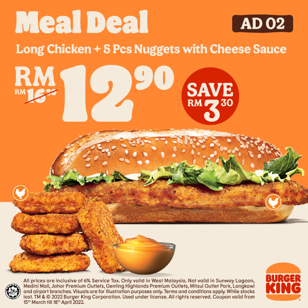 23 Mar 2022 Onward: Burger King Special Deal - EverydayOnSales.com