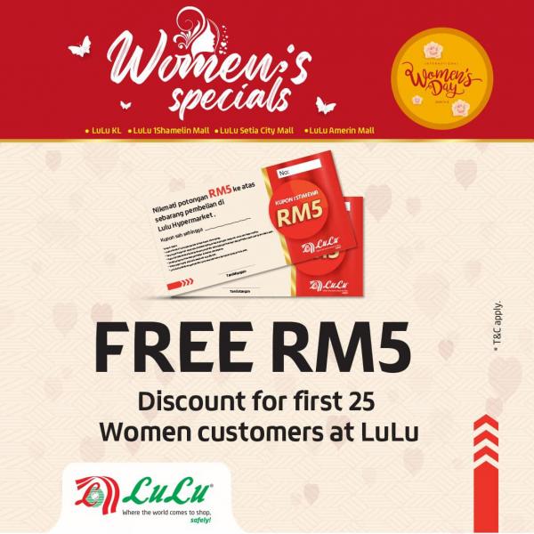 Lulu Hypermarket Women's Day Special Offers