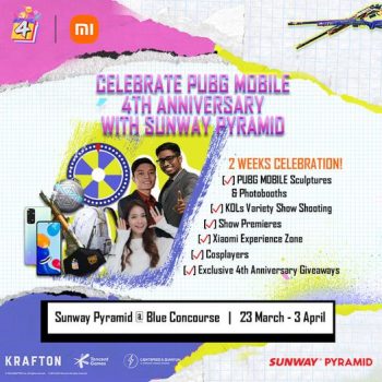 PUBG-MOBILE-4th-Anniversary-at-Sunway-Pyramid-350x350 - Events & Fairs Others Selangor 