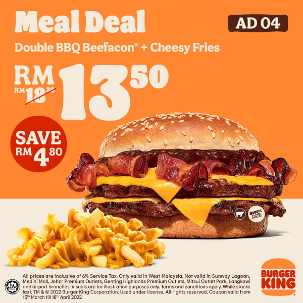 Now Till 18 Apr 2022: Burger King Coupons April 2022 - EverydayOnSales.com