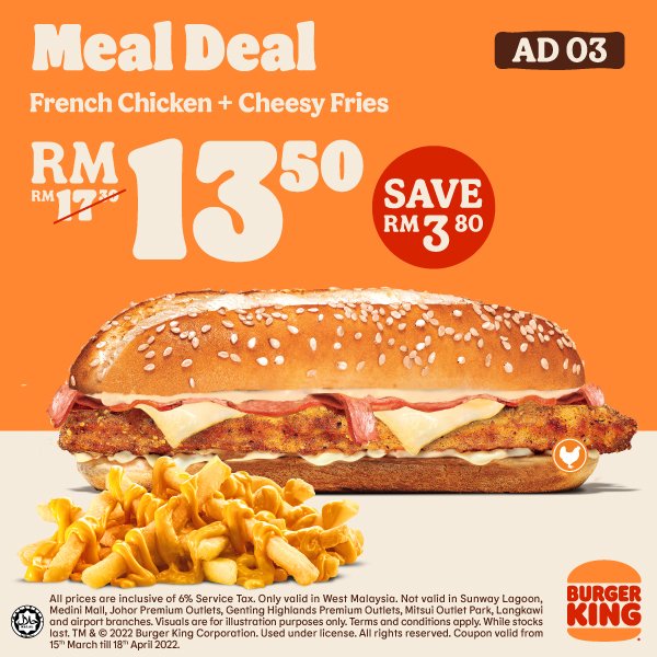 Now Till 18 Apr 2022: Burger King Coupons April 2022 - EverydayOnSales.com