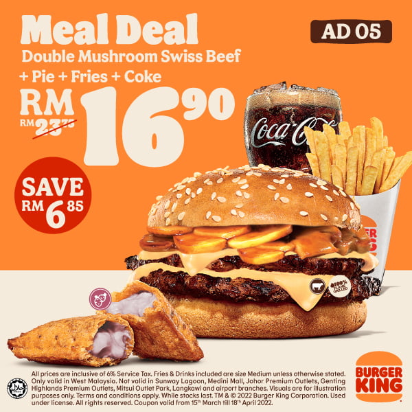 Now till 18 Apr 2022: Burger King Coupons April 2022 - EverydayOnSales.com