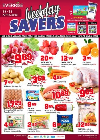 Everrise-Weekday-Savers-Deal-350x490 - Promotions & Freebies Sarawak Supermarket & Hypermarket 