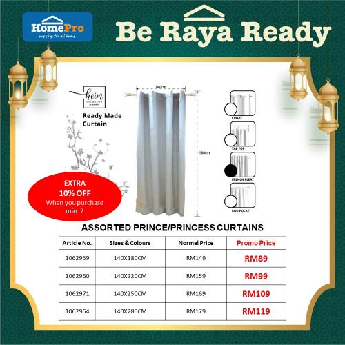 11 Apr-4 May 2022: HomePro Be Raya Ready Promotion 