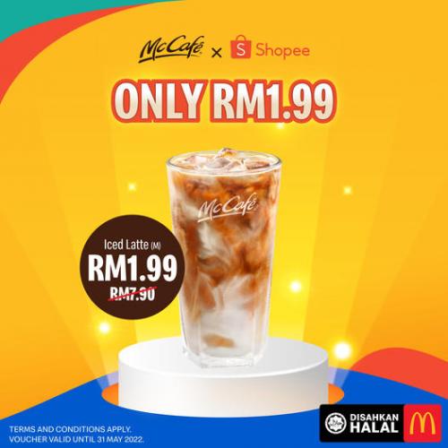 1 Apr 2022 Onward: McDonald's McCafe Shopee Ice Latte Promo ...