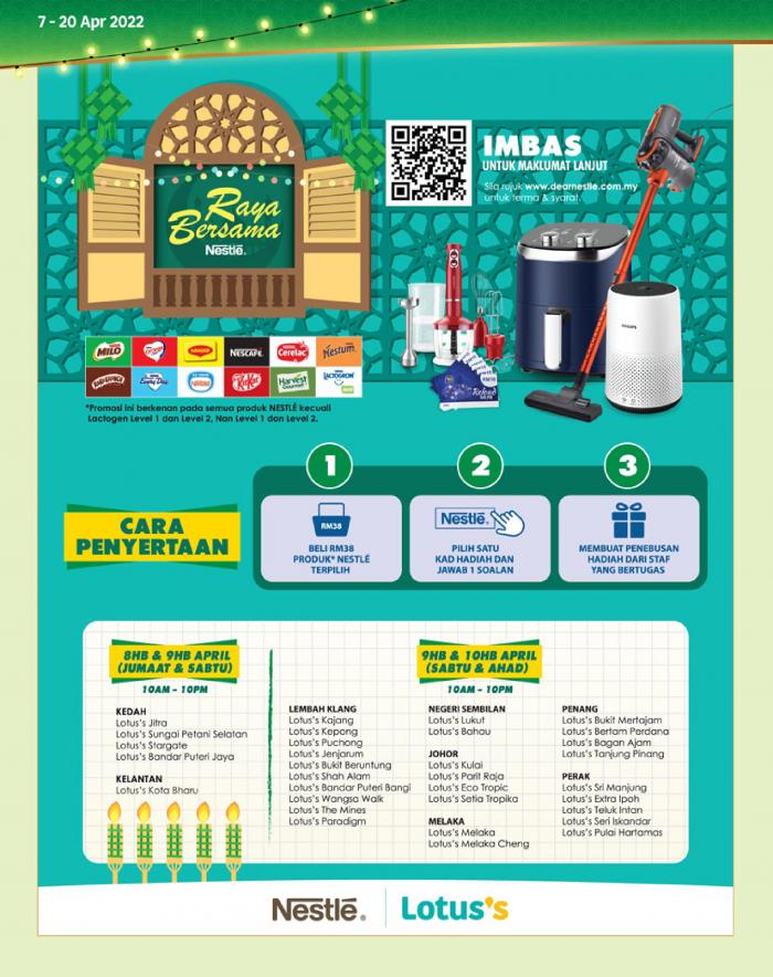 7-20 Apr 2022: Tesco / Lotus's Ramadan & Raya Promotion Catalogue ...