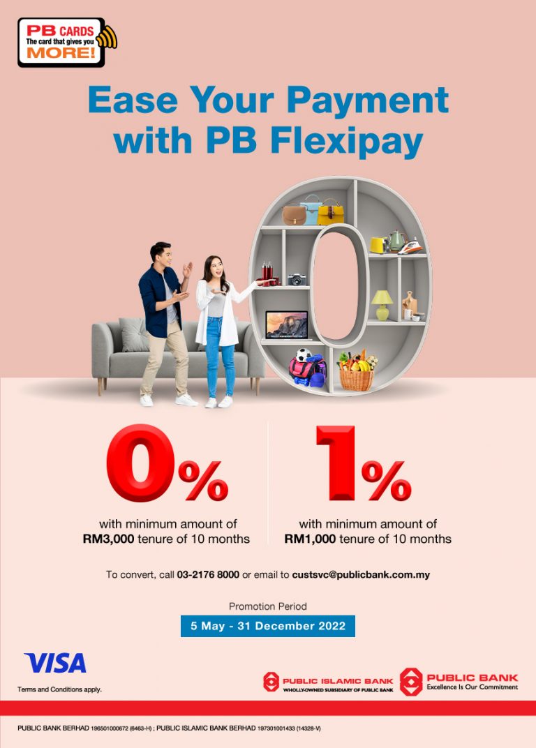 Now till 31 Dec 2022: Public Bank Flexipay Plan Deal - EverydayOnSales.com