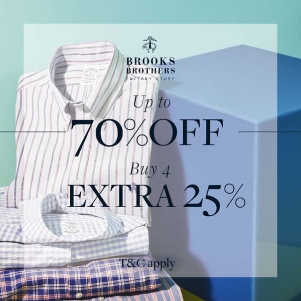 13 Jun 2022 Onward: Brooks Brothers Special Sale at Johor Premium ...