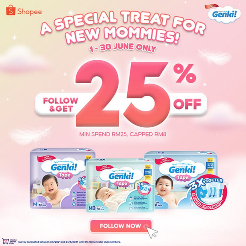 1-30 Jun 2022: Genki Shopee Special treat - EverydayOnSales.com