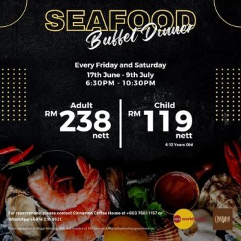 15 Jun 2022 Onward: One World Hotel Seafood Buffet Dinner ...