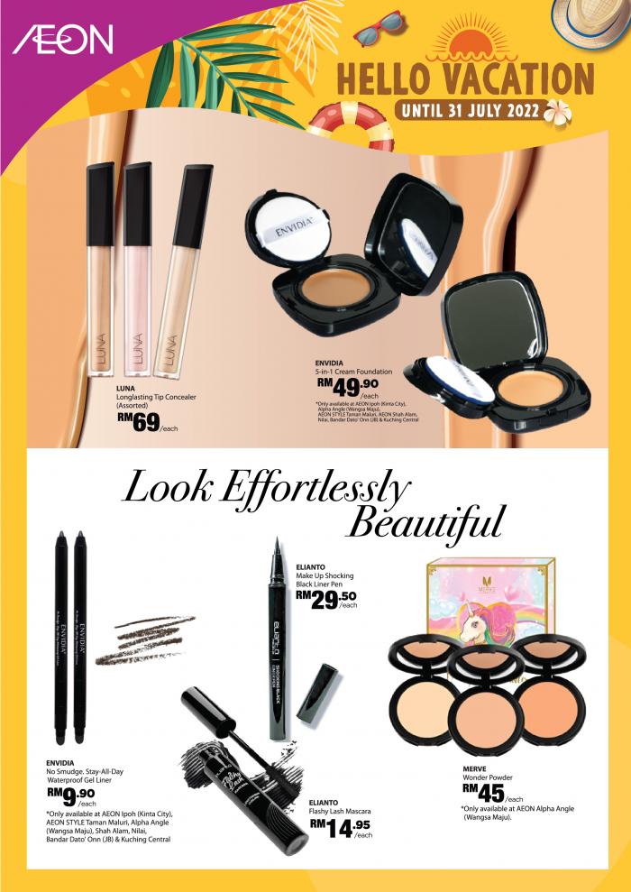 Now Till 31 Jul 2022 Aeon Beauty Fashion Promotion Catalogue Everydayonsales Com