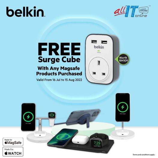 16 Jul15 Aug 2022 All It Hypermarket Belkin Promo