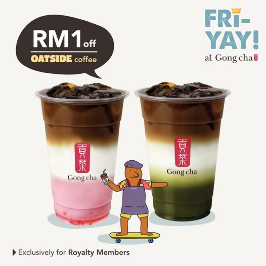 22-28 Jul 2022: Gong Cha Royalty Members Promo - EverydayOnSales.com