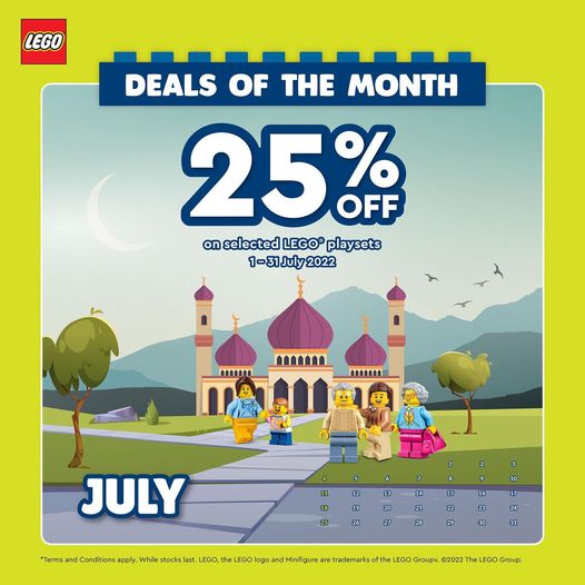 131 Jul 2022 Lego July Deals