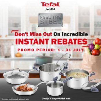 Tefal-Irresistible-Instant-Rebates-Promotion-at-Design-Village-Penang-350x350 - Home & Garden & Tools Kitchenware Penang Promotions & Freebies 