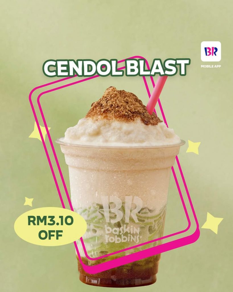 10 Aug 2022 Onward: Baskin Robbins Cendol Blast Promo - EverydayOnSales.com