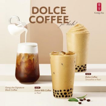 30 Aug 2022 Onward Gong Cha Dolce Coffee Promo EverydayOnSales