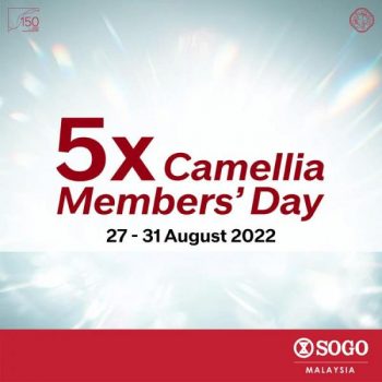 SHISEIDO-5x-Camellia-Members-Day-Sale-at-SOGO-350x350 - Beauty & Health Kuala Lumpur Malaysia Sales Personal Care Selangor Skincare 