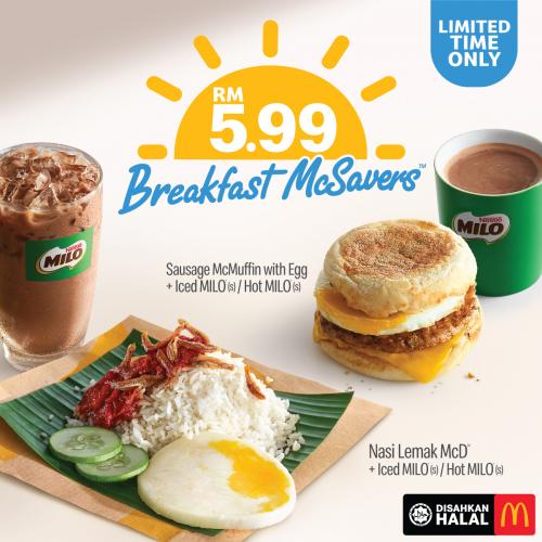 2 Sep 2022: McDonald's Breakfast McSavers Promo - EverydayOnSales.com