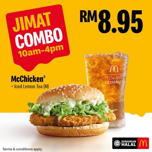 16 Sep 2022 Onward: McDonald's Jimat Combo Promotion - EverydayOnSales.com