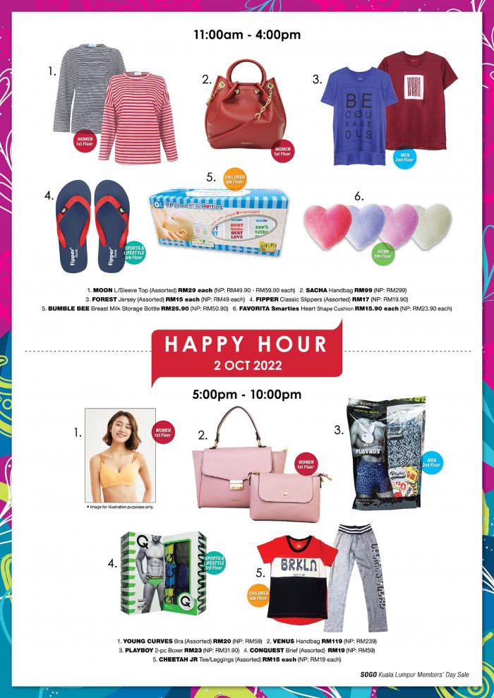 23 Sep-2 Oct 2022: SOGO Members Day Sale Catalogue - EverydayOnSales.com