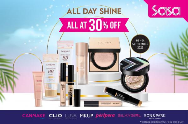 2-4 Sep 2022: SaSa Makeup Products Promotion - EverydayOnSales.com