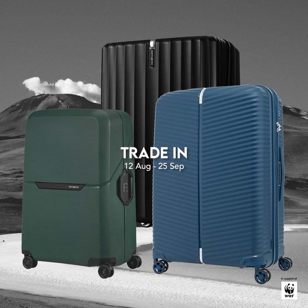 Now till 25 Sep 2022: Samsonite Trade In Promo - EverydayOnSales.com