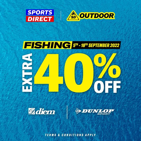 518 Sep 2022 Sports Direct Fishing Essentials Deal