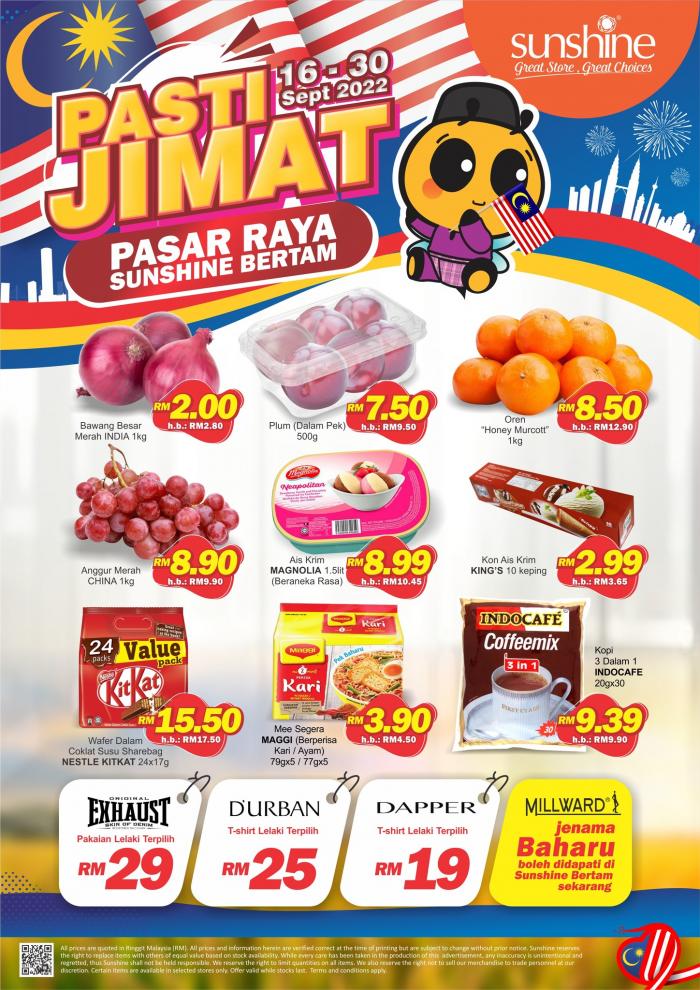 16-30 Sep 2022: Sunshine Pasti Jimat Promotion at Bertam ...